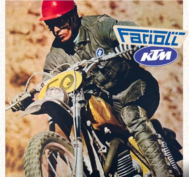 Farioli: l’evoluzione della specie. A Bergamo una mostra straordinaria tra moto d’epoca, campioni del mondo e nuove KTM Rally
